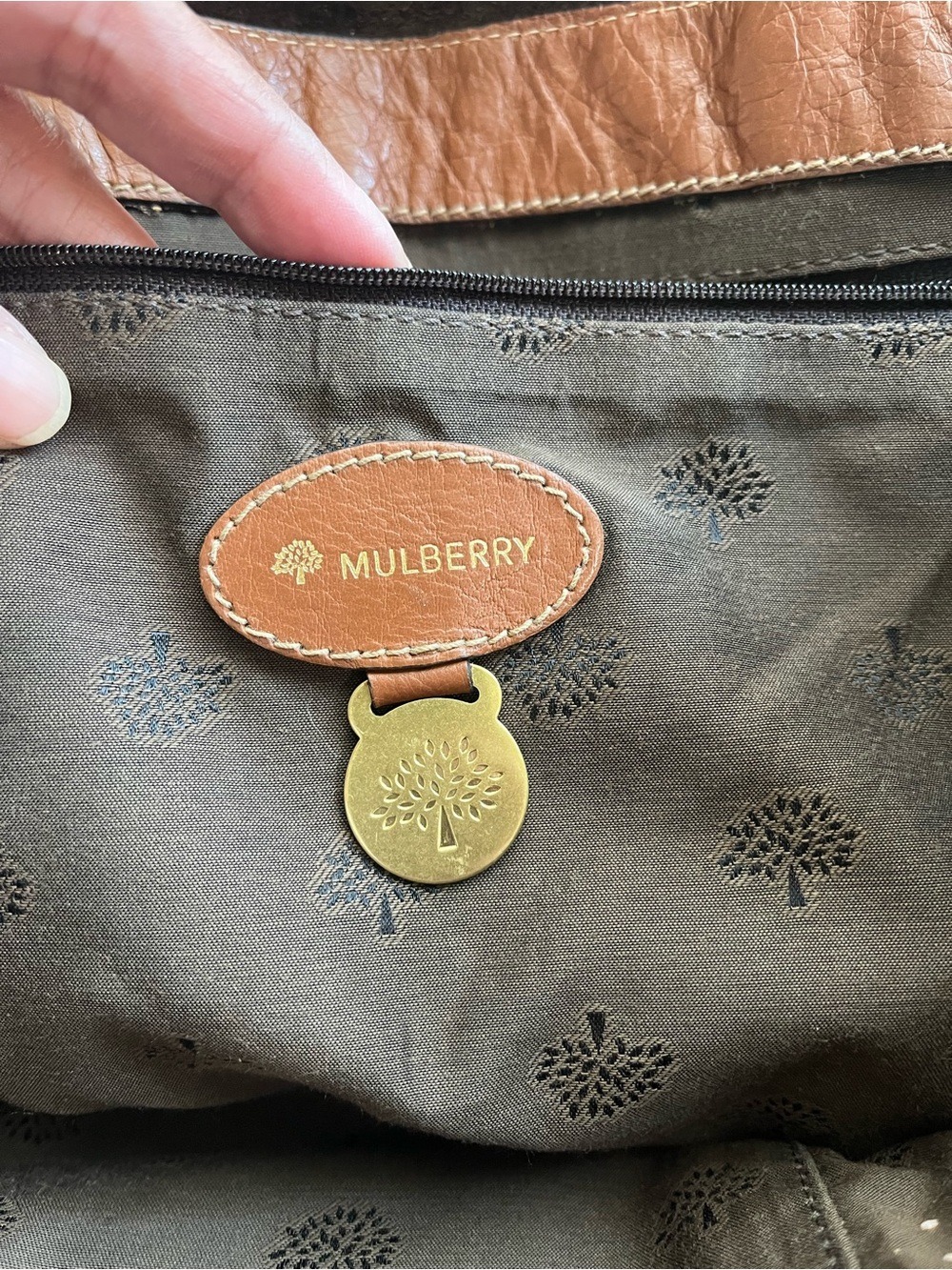 MULBERRY IN SOFT BUFFALO OAK LEATHER ALEXA - Picture 10 of 16